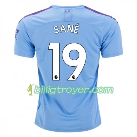Billige Fotballdrakter Manchester City Sane 19 Hjemmedraktsett 2019/20 Kortermet